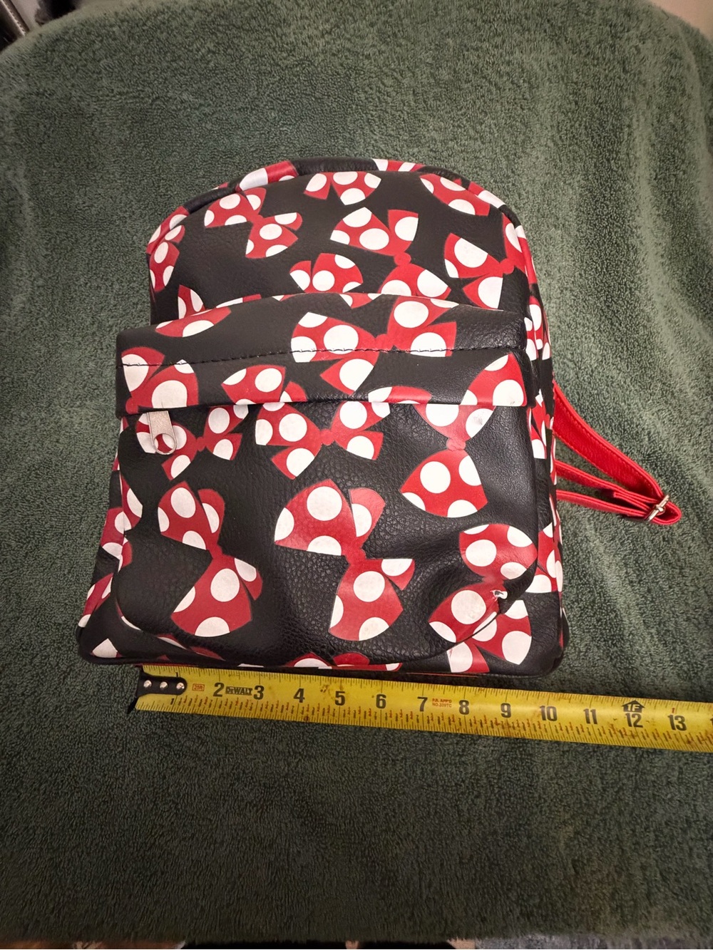 Disney Minnie Bows Backpack Purchased at Disney World